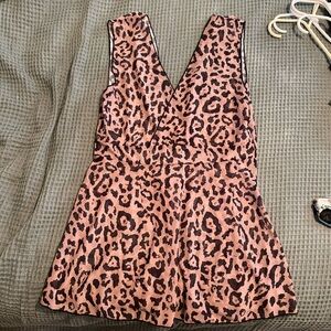 Leopard Print cover up